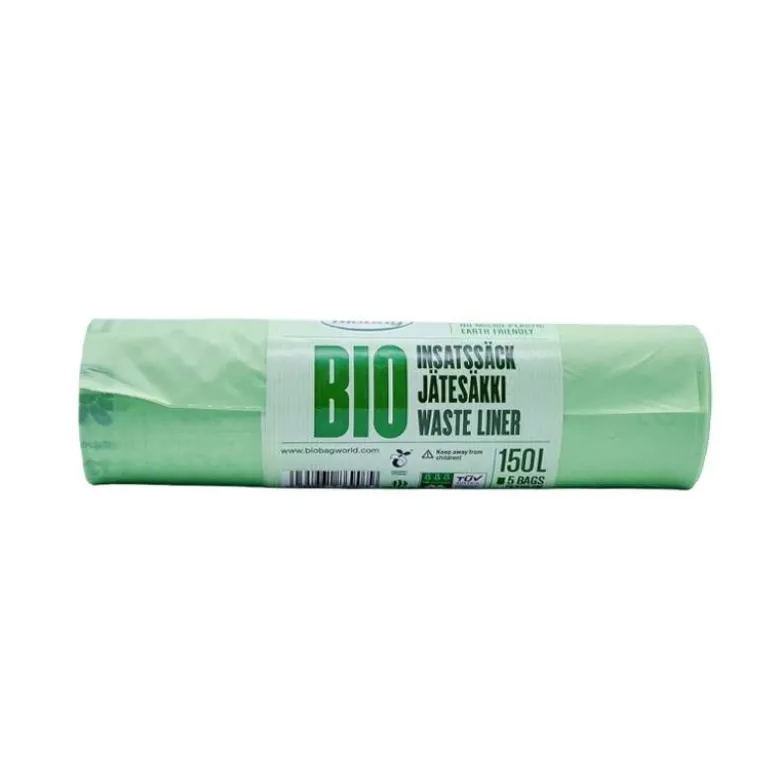 Biobag affaldssække / forringssække - 125/150 liter