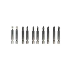 bits - pakke med 10 stk. - non-slip