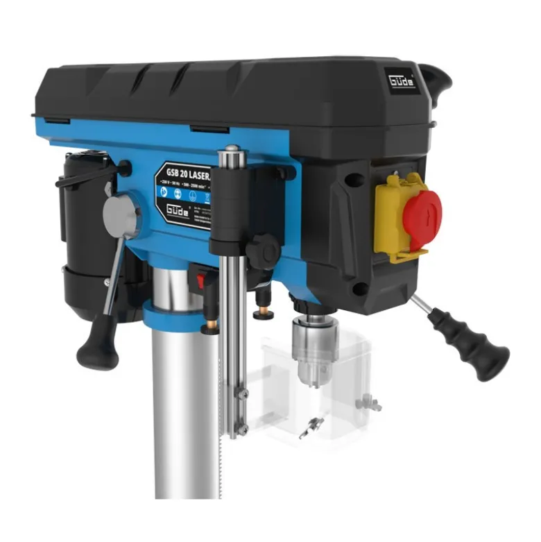 Güde Søjleboremaskine - 500 watt med 16 mm borepatron og laser