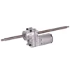 Gearmotor til askeplade - smørefri - inkl. spindel - 12 volt