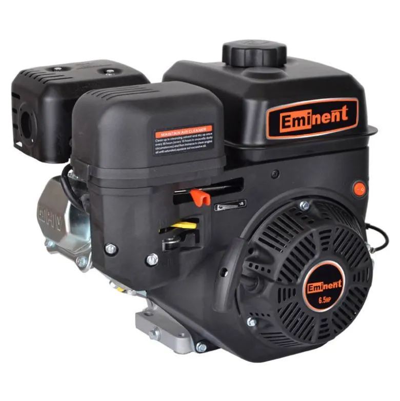 6,5 hk benzinmotor 19 mm aksel