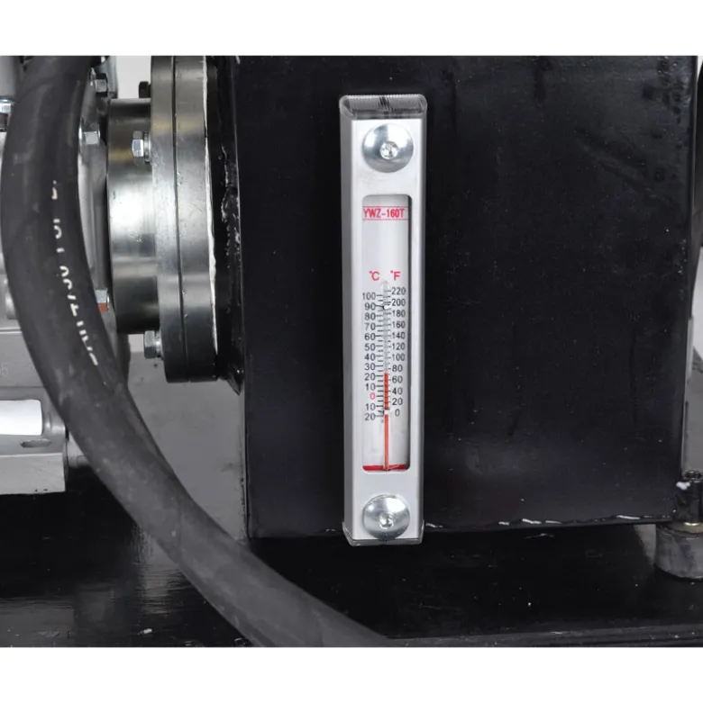 Hydraulikstation med 6,5 hk benzinmotor og tank