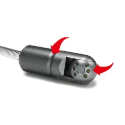 Kloak-tv med 60 meter kabel, metermåler mm.