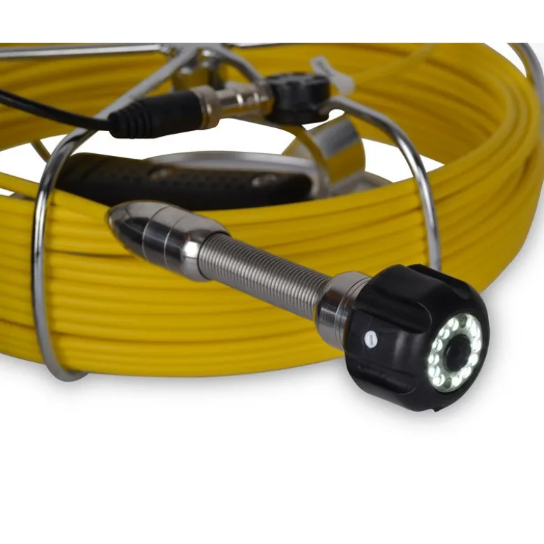 Kloak-TV med 20 meter kabel og 17 mm kamera