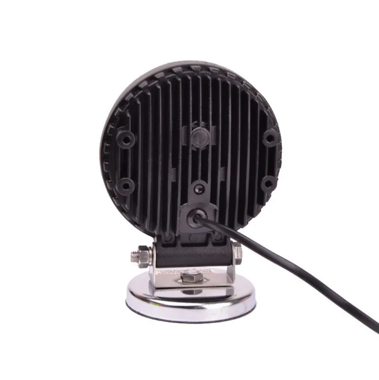 LED Arbejdslampe 18 watt - med magnetfod - 12/24 volt