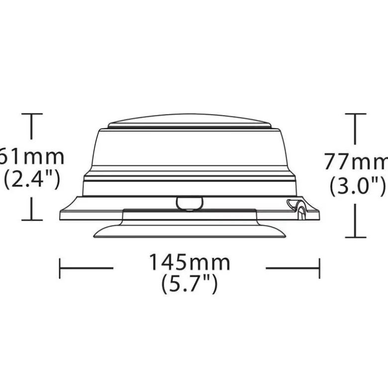 LED rotorblink / advarselsblink - lav model