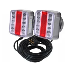 Magnetisk baglygtesæt - med LED lys