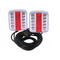 Magnetisk baglygtesæt - med LED lys