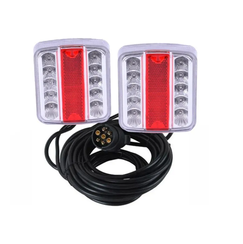 Magnetisk baglygtesæt - med LED lys