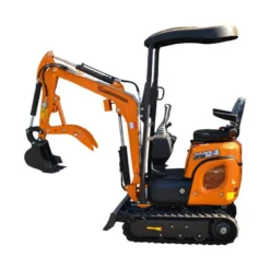 Minigraver - 1 ton - Kubota motor og drejelig arm