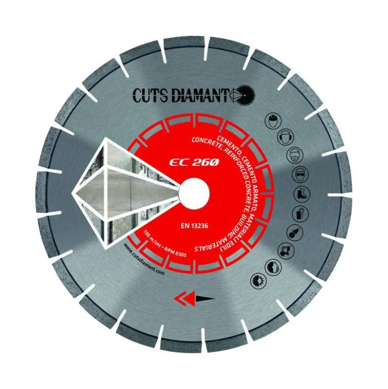450 mm diamantklinge til armeret beton