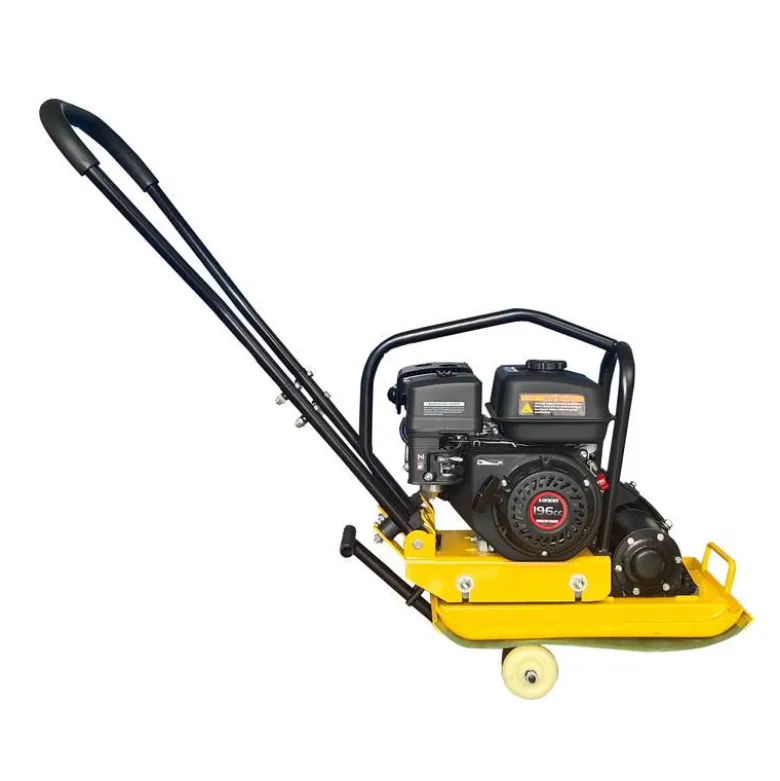 Pladevibrator 62 kg m/Loncin motor og kørehjul