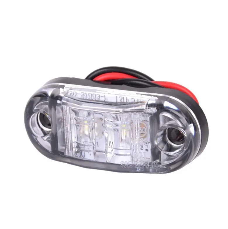 Positionslys - Hvid - 1 watt - 12/24 volt