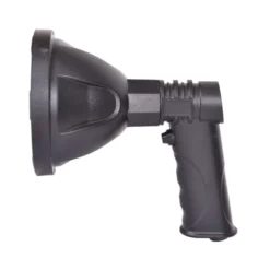 Proff. håndlampe / lommelygte med stor parabol