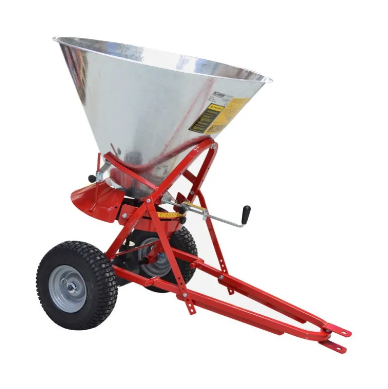 Saltspreder - centrifugalspreder - 100 liter - galvaniseret