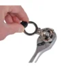 Skraldenøgle 3/8" med håndsving