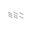 Slibebånd assorteret 455 x 13 mm til båndfil - 10 stk.