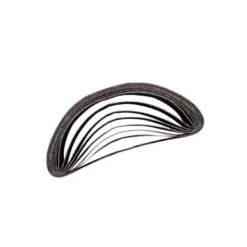 Slibebånd assorteret 455 x 13 mm til båndfil - 10 stk.