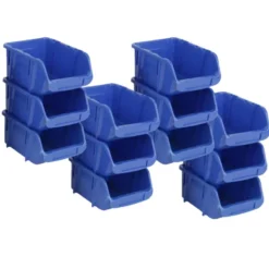 Stabelkasser 44 x 30,5 x 21 cm - 12 stk