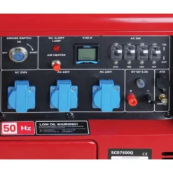 Støjsvag Dieselgenerator 5.200 watt / 230 volt