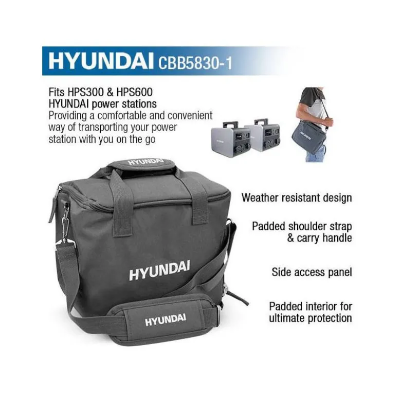 Taske til Hyundai Powerstationer (300 + 500 watt)