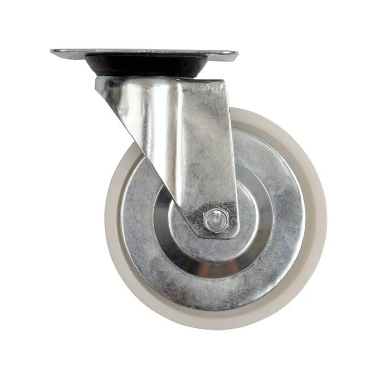Transporthjul ø160 mm - nylon - med drejefod