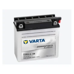 Varta 12 volt 5,5 Ah Batteri til Motorcykel