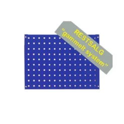 Værktøjsplade / Hulplade 650x500 mm "gammelt" system (12x12mm)