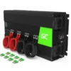 2000/4000 watt Inverter DC 12V til AC 230V - REN sinus